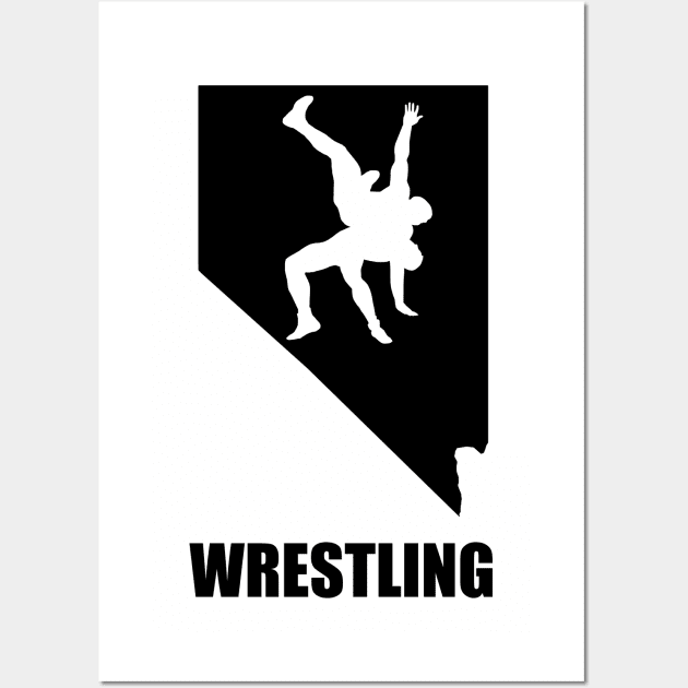 Nevada Wrestling Wall Art by Ruiz Combat Grappling